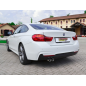 Échappement arrière BMW Série 4 F32(COUPÉ) 420D - 420D XDRIVE (135KW) 2013 - 2015 sorties ronde 70mm