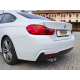 Échappement arrière BMW Série 4 F32(COUPÉ) 420D - 420D XDRIVE (135KW) 2013 - 2015 sorties ronde 70mm