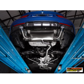 Pot d'échappement Inox Duplex BMW Série 4 F33(CABRIO) 428I / IX (N26 180KW) 2014 - 2016