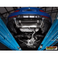 Echappement arrière duplex en inox BMW Série 4 F33(CABRIO) 428I / IX (N26 180KW) 2014 - 2016