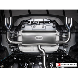Pot d'échappement arrière en inox duplex Fiat 124 Spider 1.4 MULTIAIR (103KW) 2016 - Aujourd'hui 