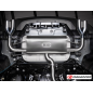 Pot d'échappement arrière en inox duplex Fiat 124 Spider 1.4 MULTIAIR (103KW) 2016 - Aujourd'hui