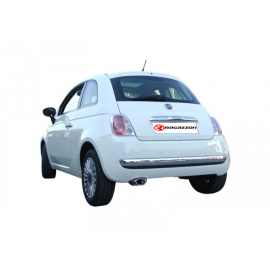 Silencieux arrière en inox Fiat 500 1.2 (51kW) 2007 - 2015 Ragazzon