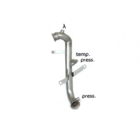 Tube remplacement CAT + remplacement FAP en inox Peugeot  207 1.6HDI (80KW) 2006 - 2010