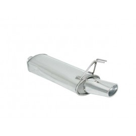 Silencioso trasero en acero inox Alfa Romeo 145 2-0  TWIN SPARK 05/1996 - 05/1997
