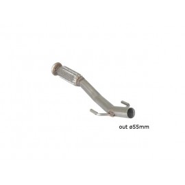 Tube antérieur en inox avec flexibe Peugeot 207 1.6 16V THP (110KW) 05/2006 - 2012