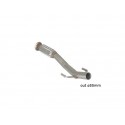 Tube antérieur en inox avec flexibe Peugeot 207 1.6 16V THP GTI (128KW) 2007 - 2012
