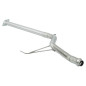 Tubo centrale Gr. N senza silenziatore inox Alfa Romeo 146 2-0 - TWIN SPARK 05/1996 -1997