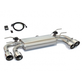 Endschalldämpfer in Edelstahl rechts/links mit ER 2 / 102 mm rund Abarth 124 Spider 1.4T Multiair (125kW) 2016 - Heute