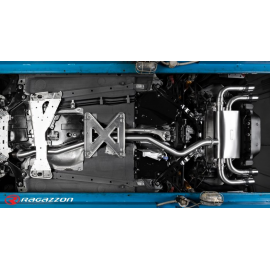 Échappement arriere Duplex avec Valve Abarth 124 Spider 1.4T Multiair (125kW) 2016 - Aujourd'hui
