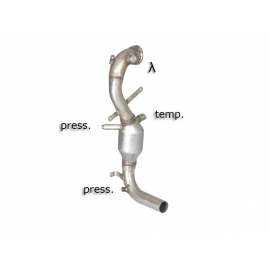 Catalyseur group N + tube remplacement FAP groupe N Fiat 500(type 312) 1.3 MJET (55 / 70KW) 2010 - Aujourd'hui