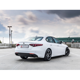Endschalldämpfer in Edelstahl rechts/links Alfa Romeo Giulia(952) 2.0 TURBO (147KW) 2016 - Heute