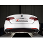 Silencieux d'échappement arrière duplex Alfa Romeo Giulia(952) 2.0 Turbo Q4 Veloce (206kW) 2016 - Aujourd'hui
