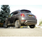 Silencieux arrière duplex en inox Fiat 500X (typ334) 1.4 Multiair (103kW) 2015 - 2018