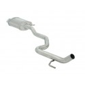 Centrale inox Alfa Romeo 147 1.6 16V (77/88KW) - 2.0 16V (110KW) - 2.0 SELESPEED 2000 -10/2004
