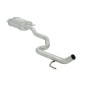 Centrale inox Alfa Romeo 147 1.6 16V (77/88KW) - 2.0 16V (110KW) - 2.0 SELESPEED 2000 -10/2004