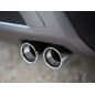 Silencieux arrière duplex en inox Fiat 500X (typ334) 2.0MJT 4x4 (103kW) 2015 - 2018