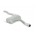 Silencieux central Inox Fiat Bravo 1.4 12V (55/59KW) 1995 - 2002