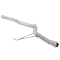 Tube intermédiaire groupe N en inox Fiat Bravo 1.9 JTD 105 (77KW) 1995 - 2002