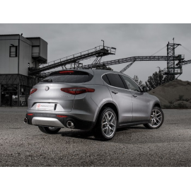 Tube afrique Remplacement catalyseur inox Alfa Romeo Stelvio 2.0 Turbo Q4 (206kW) 2017 - Aujourd'hui