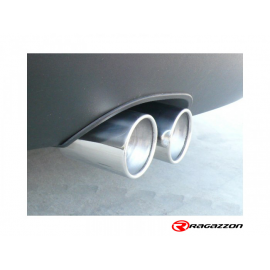 Echappement arrière en inox FIAT Bravo II 1.6 MULTIJET SPORT (77/88KW) 2008 - 2014