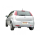 Échappement arrière en inox Fiat Grande Punto + Punto Evo 1.4 16V (70KW) 09/2005 - 2012