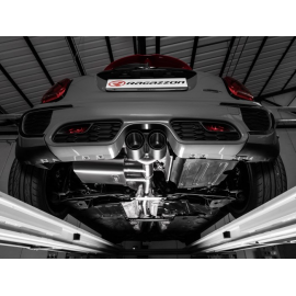 Silencieux arrière inox avec valve électrique MINI F56 JCW 2.0 (170KW) 2014 - Aujourd'hui