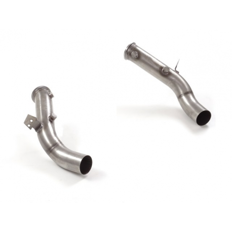 Stainless steel cat replacement pipes group N Alfa Romeo Giulia(952) 2.9 TURBO (375KW) QV 2016 - Today