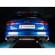 Silencieux arrière + tube intermédiaire Inox Audi RS6 QUATTRO AVANT 4.0TFSI V8 (412KW) 2013 - Aujourd'hui