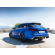 Silencieux arrière + tube intermédiaire Inox Audi RS6 QUATTRO AVANT 4.0TFSI V8 (445KW) 2015 - Aujourd'hui