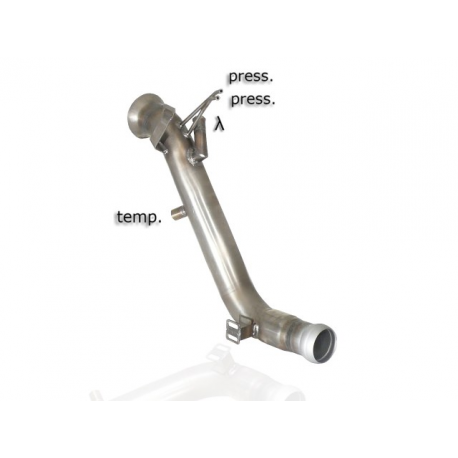 Tube suppression catalyseur + tube suppression filtre à particules MERCEDES Classe C  (W204) C220CDI (125kW) 2007 - 2009