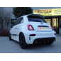 Endschalldämpfer in Edelstahl rechts/links mit ER 102 mm rund Sport Line ABARTH 500/595 1.4TJET (121KW) 2016 - Heute Endschalldämpfer in Edelstahl rechts/links mit ER 102 mm rund Sport Line ABARTH 500/595 1.4TJET (121KW) 2016 - Heute