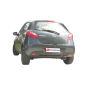 Silencieux arrière en inox 1 sortie 90mm MAZDA 2 1.3 (55/63KW) 10/2007 - 2014