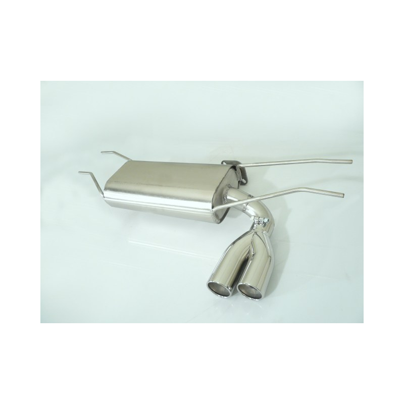 Pot D'échappement Arrière FERROZ Pour Mazda MX-5 NA (1990-1998) 1.6 Ou 1.8 - Silencieux En Acier Aluminisé - Avec Kit De Montage