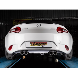 Silencieux arrière duplex 2 sorties 70mm MAZDA MX-5 TYP (ND) 2.0 (118KW) 2015 - Aujourd'hui