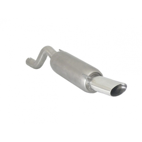 Silencieux arrière en inox Fiat Grande Punto 1.4 TJET (88kW) 2007 - 2012 Silencieux arrière en inox Fiat Grande Punto 1.4 TJET (88kW) 2007 - 2012
