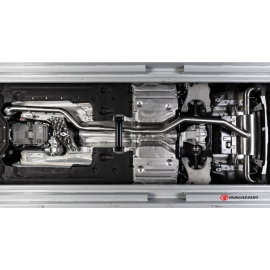 Pot d'Échappement arriere Inox Alfa Romeo Stelvio 2.0 Turbo Q4 (206kW) 2017 - Aujourd'hui