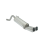 Échappement arrière en inox Fiat Grande Punto 1.6 MULTIJET (88KW) 2009 - 2012