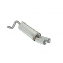 Silencieux arrière Ragazzon en inox Fiat Grande Punto 1.6 MULTIJET (88KW) 2009 - 2012