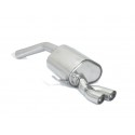 Posteriore inox con terminali Alfa Romeo 156 GTA 3.2 I V6 (184KW) BERLINA + SPORTWAGON 2002 - 06/2007