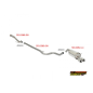 Tube Suppression Catalyseur Groupe N Peugeot 208 XY 1.6 16V THP (115KW) 2012 - Aujourd'hui
