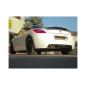 Échappement arrière en inox 2 sorties 90mm Peugeot RCZ 1.6 TURBO (147KW) 2010 - 2015