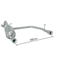 Silencieux arrière duplex en inox Fiat Grande Punto 1.6 MULTIJET (88KW) 2009 - 2012