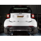 Silencieux arrière duplex 2 sorties 70mm SMART FORTWO 0.9 (66KW) 2014 - AUJOURD'HUI