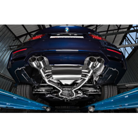 Tube intermédiaire + Silencieux arrière avec valves Bmw M4 F82 (Coupe) 3.0 V6 (317KW) 2014 - Aujourd'hui