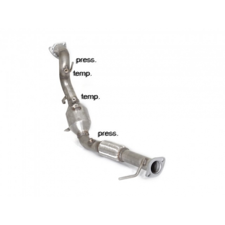 Catalyseur sport group n + tube remplacement filtre à particules Ford Ranger 2.2TDci (118kW) 2015 - Aujourd'hui