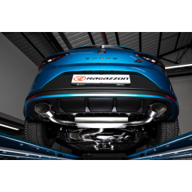Silencieux arrière duplex Seat Leon III(5F) 2.0TSI CUPRA 265 (195KW) 2014 - Aujourd'hui sortie ovale Sport Line 135x90 mm