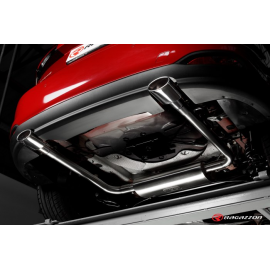 Pot d'echappement arrière duplex en inox Fiat Tipo (typ356) 1.4TJET (88kW) 2016 - Aujourd'hui