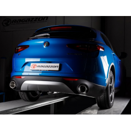 Silencieux arrière duplex en inox Ragazzzon Alfa Romeo Stelvio 2.2 TURBO DIESEL Q4 (154KW) 2017 - Aujourd'hui