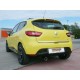 Silencieux d'échappement arrière en inox Renault Clio IV 0.9TCE (66KW) 2012 - AUJOURD'HUI